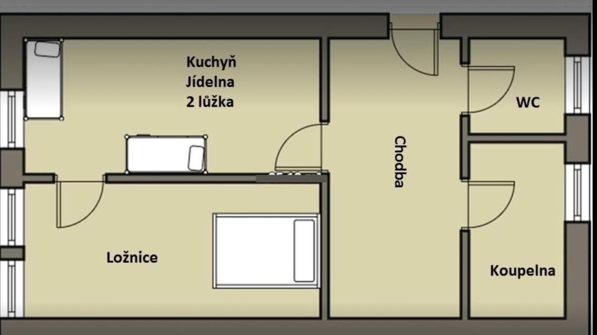 Apartman Aneta Nove Mesto Na Morave Luaran gambar